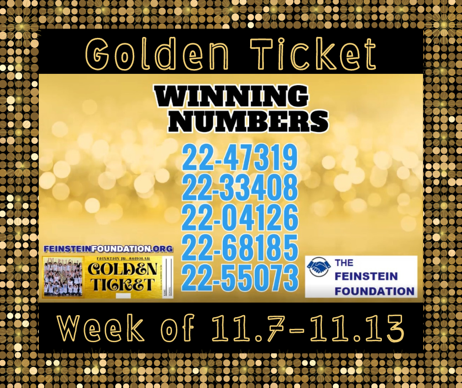 Golden Ticket Numbers