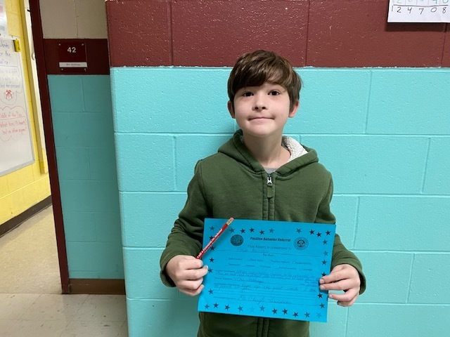 Positive Behavior Award