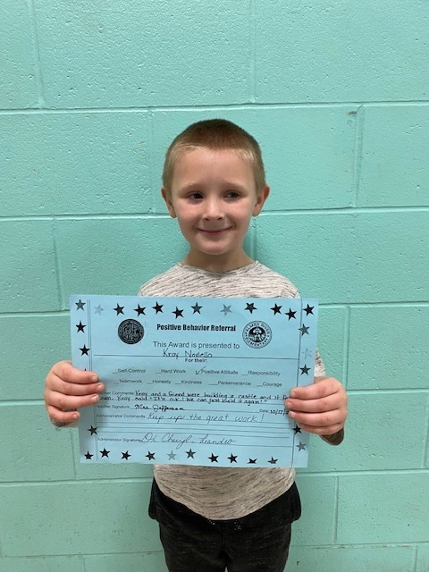 Positive Behavior Award